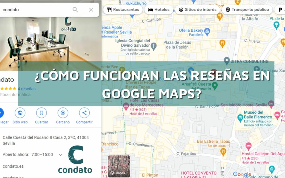 ¿Cómo funcionan las reseñas en Google Maps?