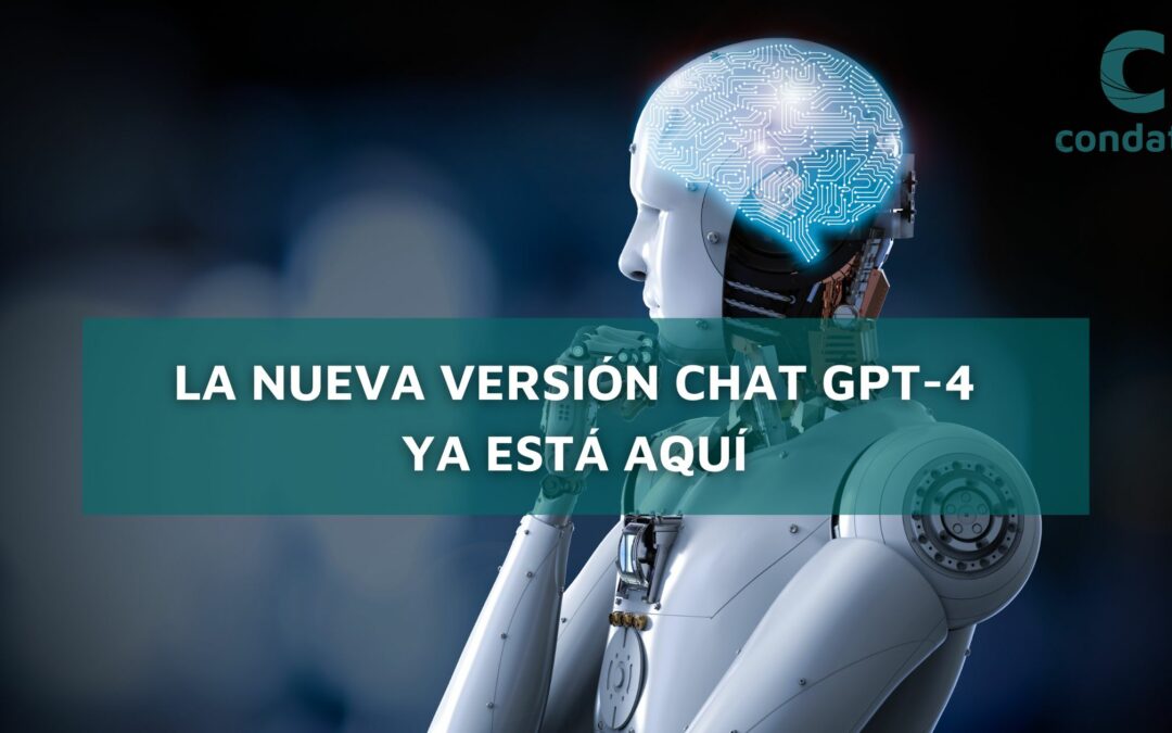 La nueva versión CHAT GPT-4 ya está aquí
